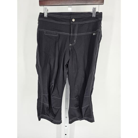 SheBeest Women’s Capri Bicycle Pants with Bicycle Short Liners, size S Black - Picture 1 of 7
